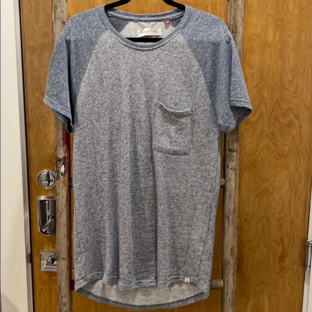 High/Low SS pocket Tee